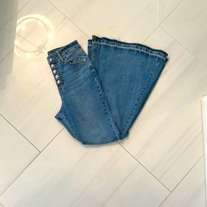 ⭐️ Wild fable high rise extreme flare jeans with 5 buttons
